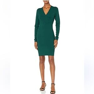 Lark & Ro women’s green size extra small knit dress